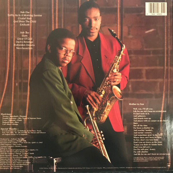 Harrison/Blanchard : Crystal Stair (LP, Album)