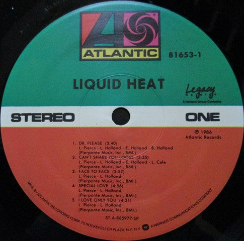 Liquid Heat : Liquid Heat (LP, Album)