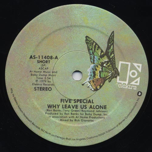 Five Special : Why Leave Us Alone (12")