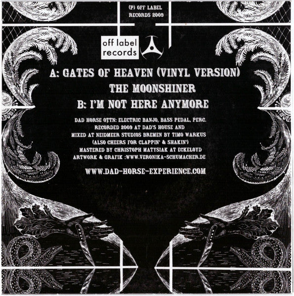 The Dad Horse Experience : Electric Gates Of Heaven (7", EP, RE)