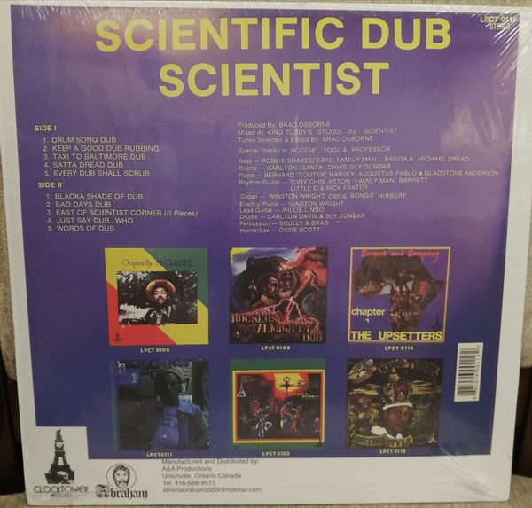 Scientist : Scientific Dub (LP, Album, RE)