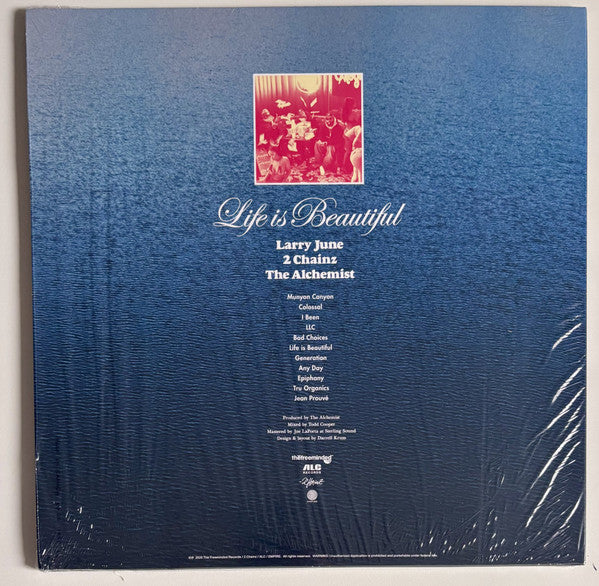Larry June, 2 Chainz & Alchemist : Life Is Beautiful (LP, Album)
