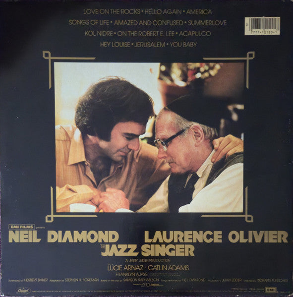 Neil Diamond : The Jazz Singer (Original Songs From The Motion Picture) (LP, Album, Jac)