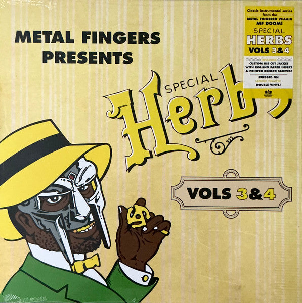 Metal Fingers : Special Herbs (Vols 3&4) (2xLP, Comp, RE, Lem)