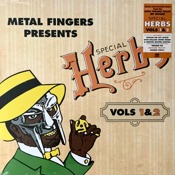 Metal Fingers : Special Herbs (Vols 1&2) (2xLP, Comp, RE, Mus)
