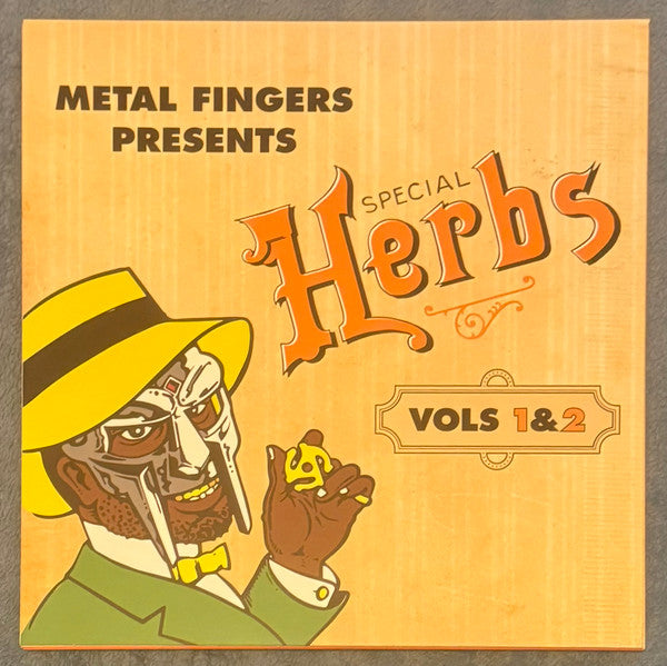 Metal Fingers : Special Herbs (Vols 1&2) (2xLP, Comp, RE, Mus)