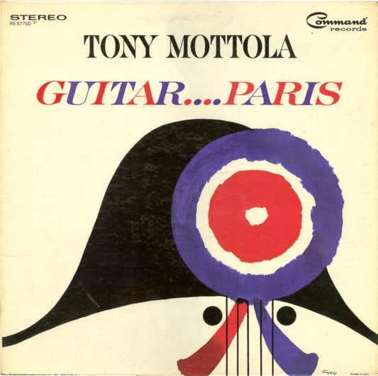 Tony Mottola : Guitar....Paris (LP, Album, Gat)