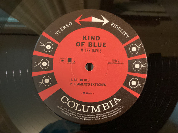 Miles Davis : Kind Of Blue (LP, Album, RE, RM, 180)