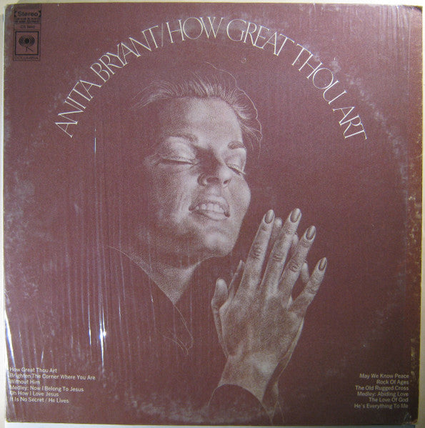 Anita Bryant : How Great Thou Art (LP, Album, San)