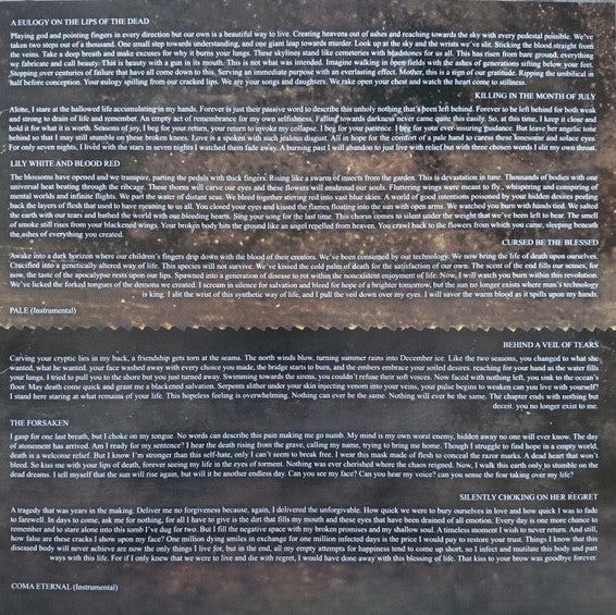 endthisday : Sleeping Beneath The Ashes Of Creation (LP, Album, Ltd, RM, Cur)