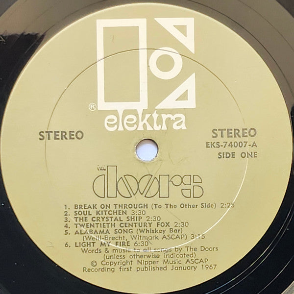 The Doors : The Doors (LP, Album, RP, RH )