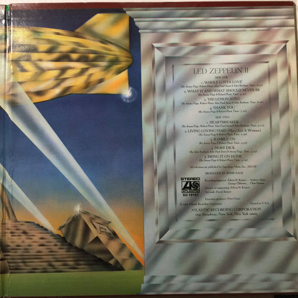 Led Zeppelin : Led Zeppelin II (LP, Album, Club, RE, SP )