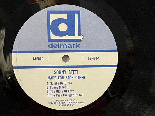 Sonny Stitt : Made For Each Other (LP, Album)