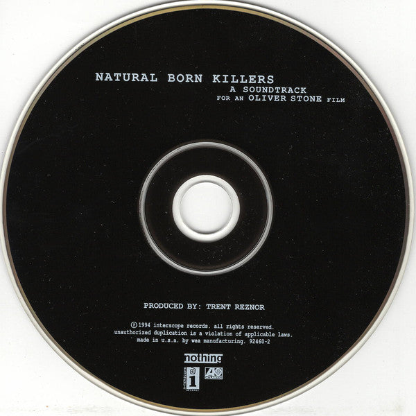 Various : Natural Born Killers (A Soundtrack For An Oliver Stone Film) (CD, Comp)