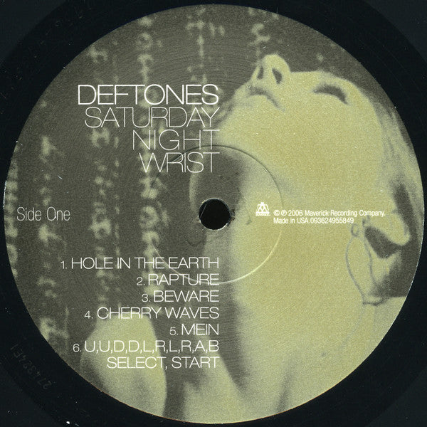 Deftones : Saturday Night Wrist (LP, Album, RE, RP)