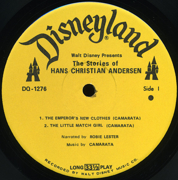 Camarata* : The Stories Of Hans Christian Andersen (LP, Album, RP)