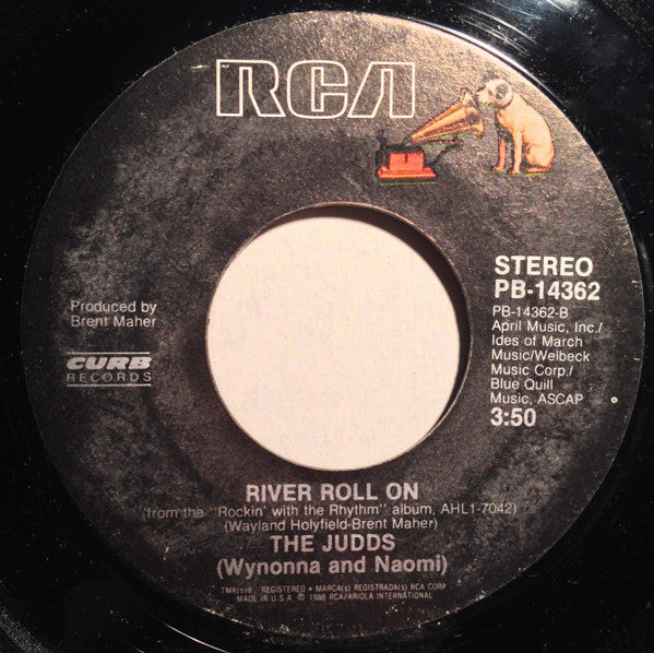 The Judds : Rockin' With The Rhythm Of The Rain (7", Single, Styrene, Ind)