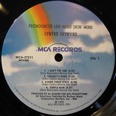Lynyrd Skynyrd : (Pronounced 'Lĕh-'nérd 'Skin-'nérd) (LP, Album, RE)