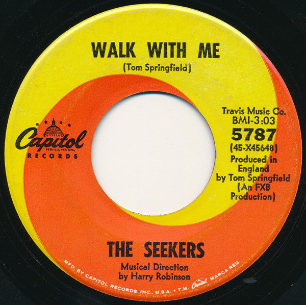 The Seekers : Morningtown Ride (7", Single, Scr)