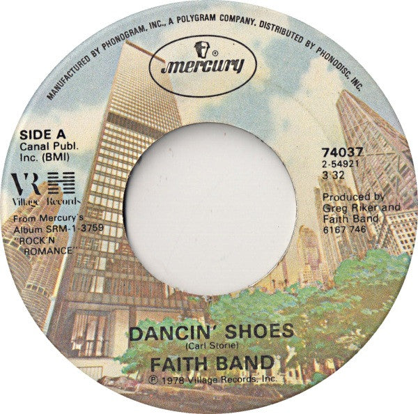 Faith Band : Dancin' Shoes (7", Single)