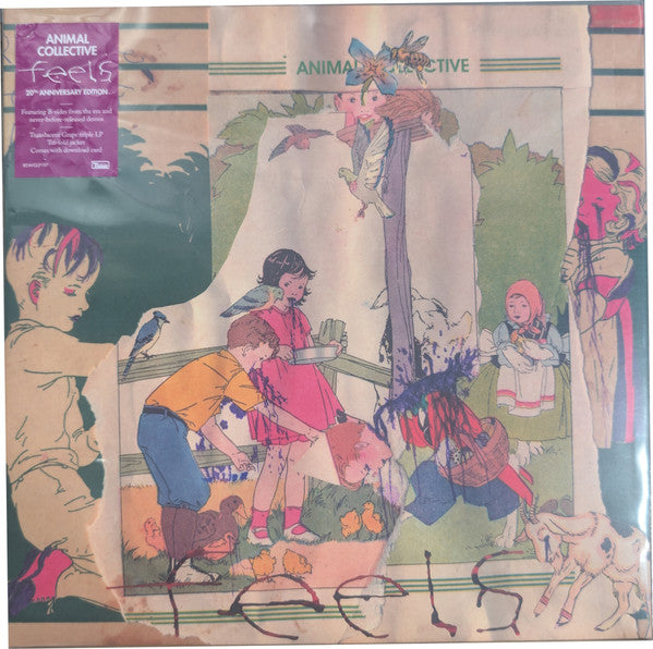 Animal Collective : Feels (3xLP, Album, Ltd, M/Print, RE, Gra)