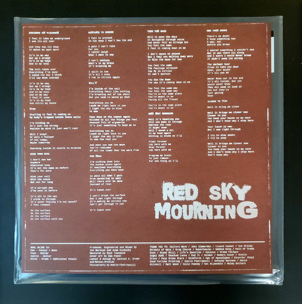 Soul Blind : Red Sky Mourning (LP, Album, Met)