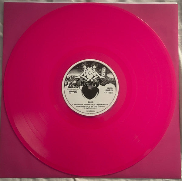 Boris (3) : Pink (LP, Album, Mag + LP, S/Sided, Etch, Mag + RE, 20t)
