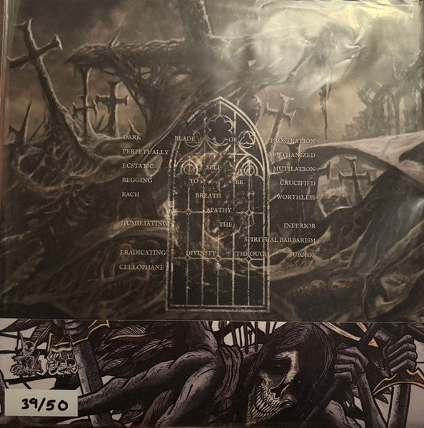 WEEPING (3) : Spiritual Barbarism  (LP, S/Sided, Num, PVC)