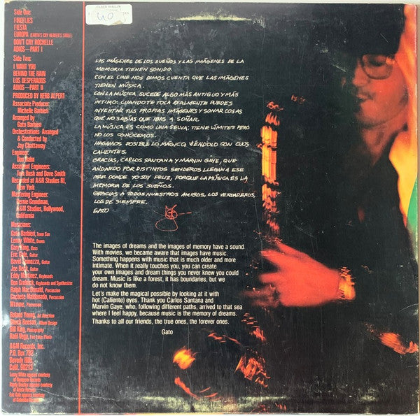Gato Barbieri : Caliente! (LP, Album, Ind)