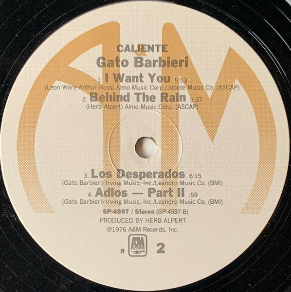 Gato Barbieri : Caliente! (LP, Album, Ind)