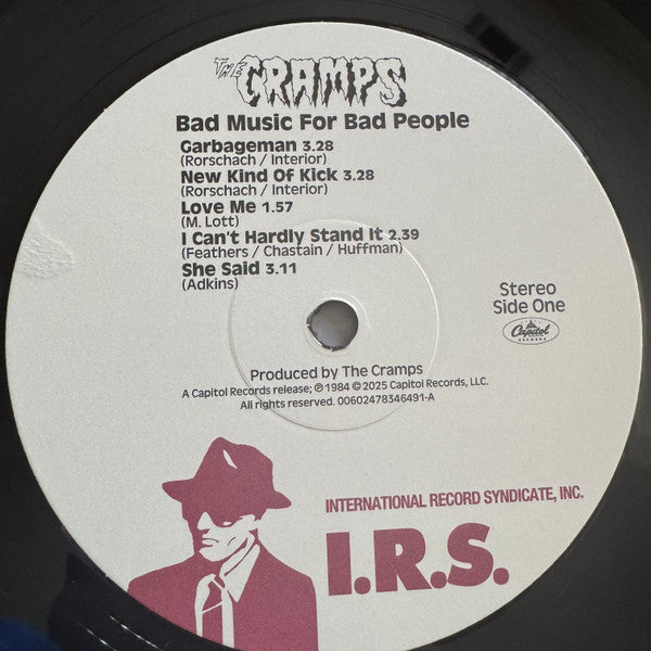 The Cramps : Bad Music For Bad People (LP, Comp, RE)