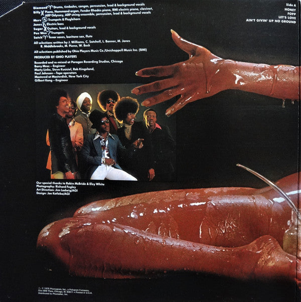 Ohio Players : Honey (LP, Album, Ter)