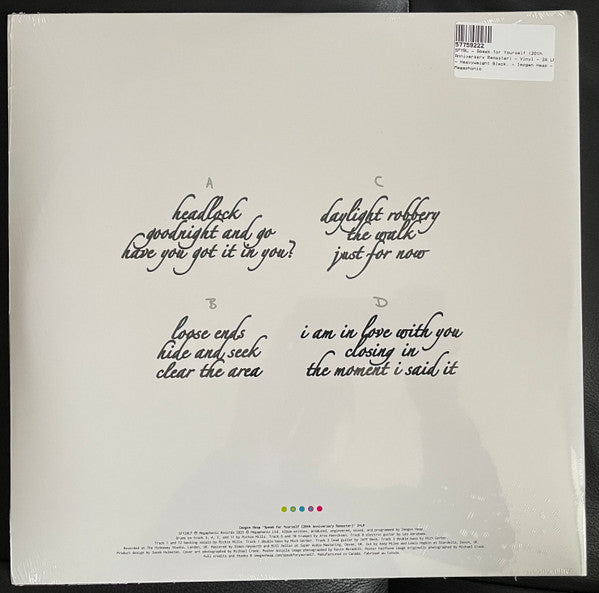 Imogen Heap : Speak For Yourself (2xLP, Album, Ltd, RE, RM, 20t)