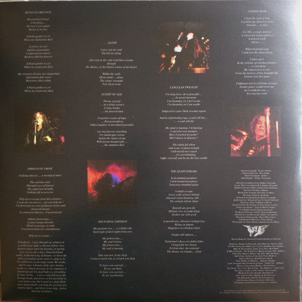 Anathema : The Silent Enigma (LP, Album, Ltd, RE, RM, Mar)
