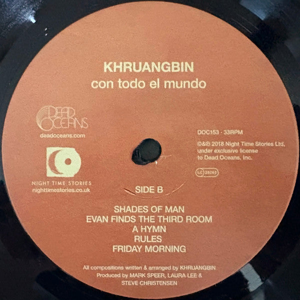 Khruangbin : Con Todo El Mundo (LP, Album)