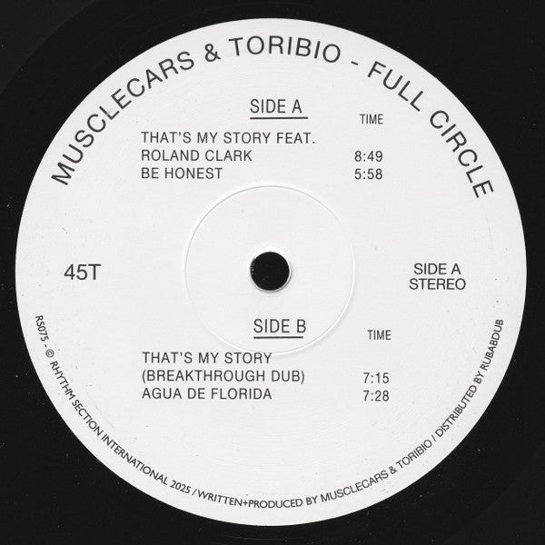 Musclecars & Toribio : Full Circle (12", EP)