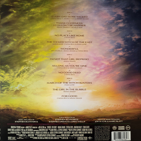 Stephen Schwartz : Wicked: For Good (The Soundtrack) (LP, Pin + LP, Gre + Album)