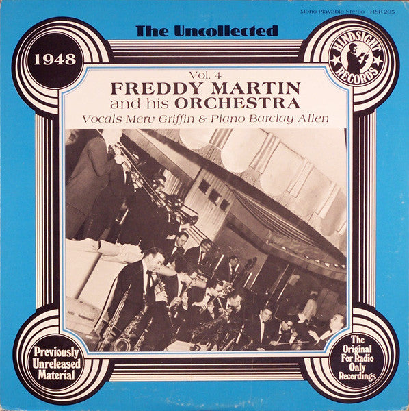 Freddy Martin And His Orchestra : The Uncollected Freddy Martin, Vol. 4, 1948 (LP, Mono)