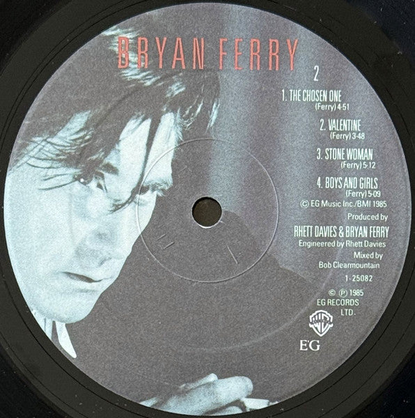 Bryan Ferry : Boys And Girls (LP, Album, Spe)