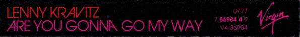 Lenny Kravitz : Are You Gonna Go My Way (Cass, Album, Dol)