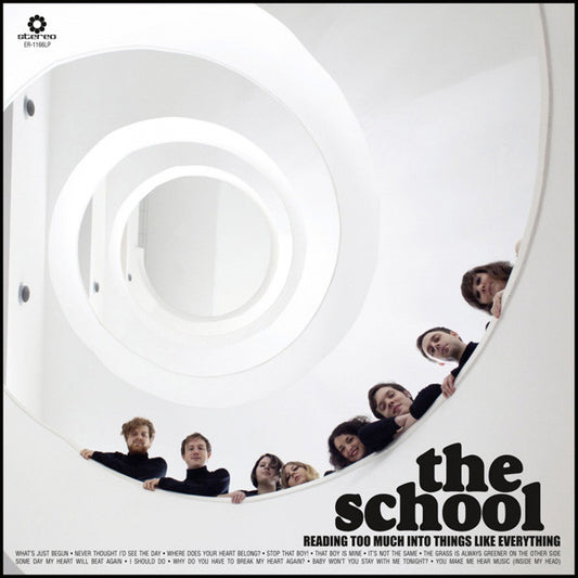 The School (2) : Reading Too Much Into Things Like Everything (LP, Album, Ltd, Whi)