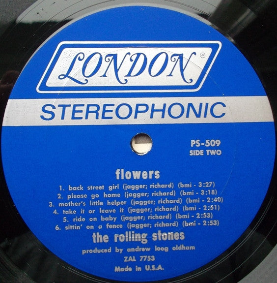 The Rolling Stones : Flowers (LP, Comp)