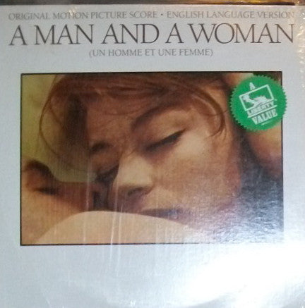 Francis Lai : A Man And A Woman: The English Language Version (Original Motion Picture Score) (LP, Album, RE)