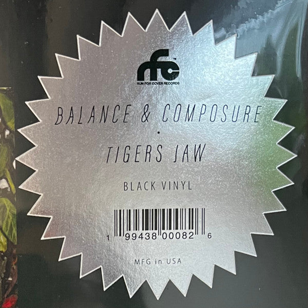 Balance And Composure / Tigers Jaw : Balance And Composure / Tigers Jaw (12", RP, Bla)