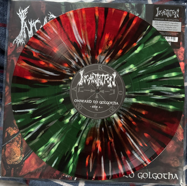 Incantation : Onward To Golgotha (LP, Album, RE, RM, Tri)