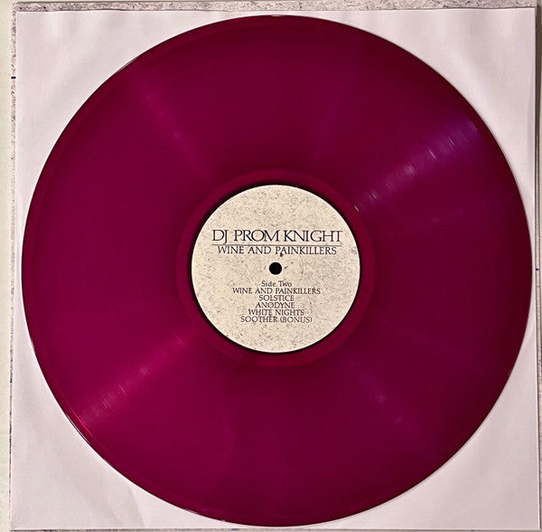 DJ Prom Knight : Wine and Painkillers (LP, Album, Ltd, Tra)