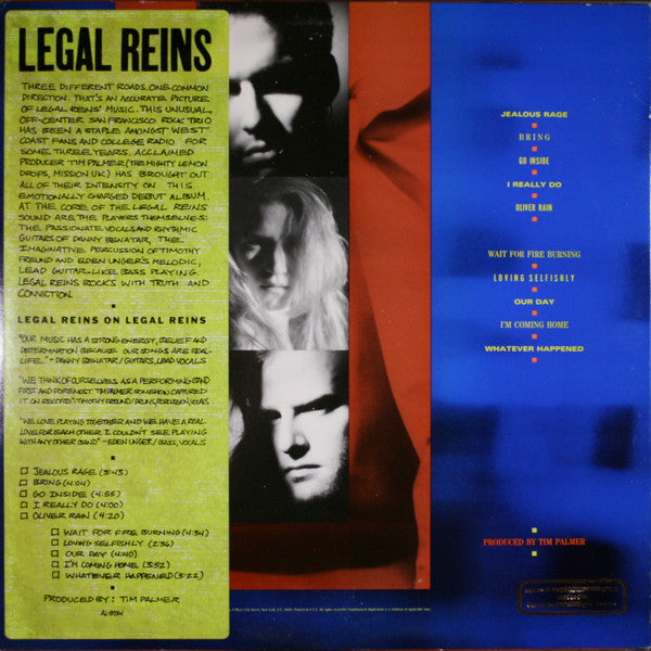 Legal Reins : Please, The Pleasure (LP, Album)