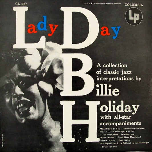 Billie Holiday : Lady Day (LP, Comp, Mono, RE)