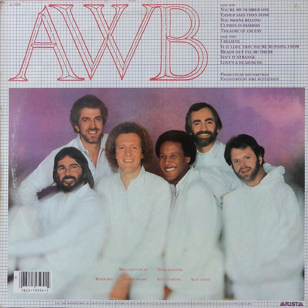 Average White Band : Cupid's In Fashion (LP, Album)
