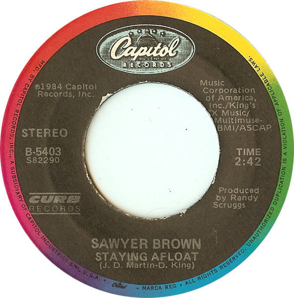 Sawyer Brown : Leona (7", Single)